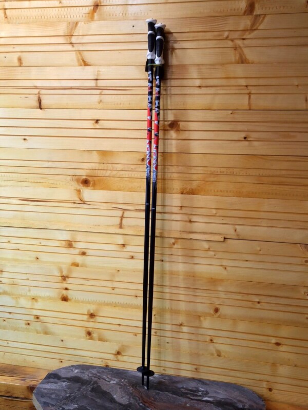 NOVÉ PALICE ITALBASTONI NOMAD BLACK-RED 135CM